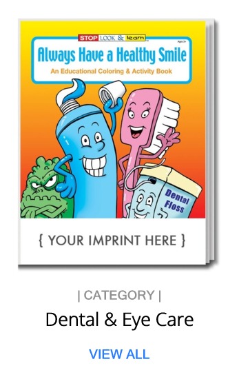 Dental coloring books